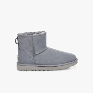 Ugg Classic Mini II Klassiska Stövlar Dam Grå (913752ZUG)